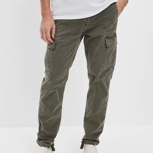 American Eagle Green Worn-Look Cargo Pants *GREAT CONDITION*